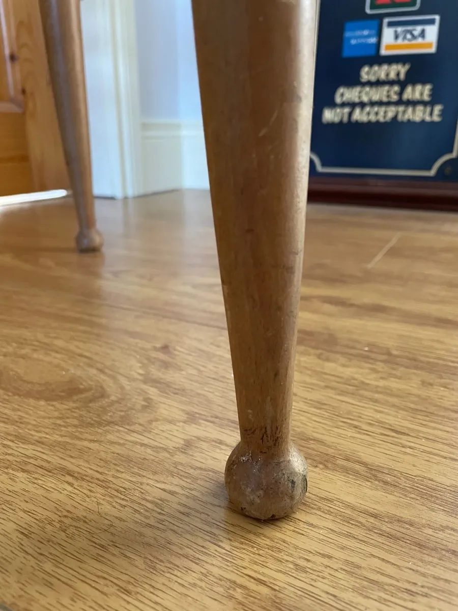 Vintage ladder-back chair. Rope seat - Image 2