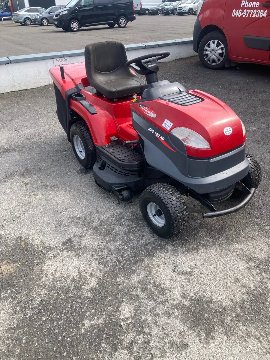 Castle garden xdc 180 ride on mower - Image 1