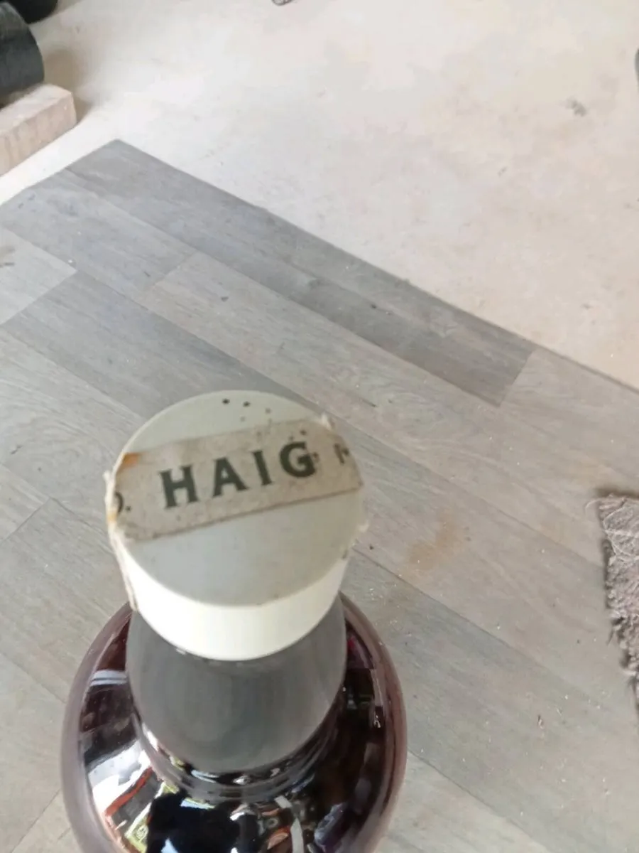 Two old 5 liter whiskey bottles - Image 4