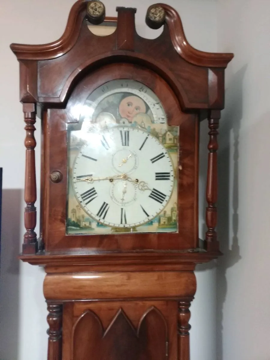 Quality 17th/18th century 8 day Grandfather clocks - Image 2