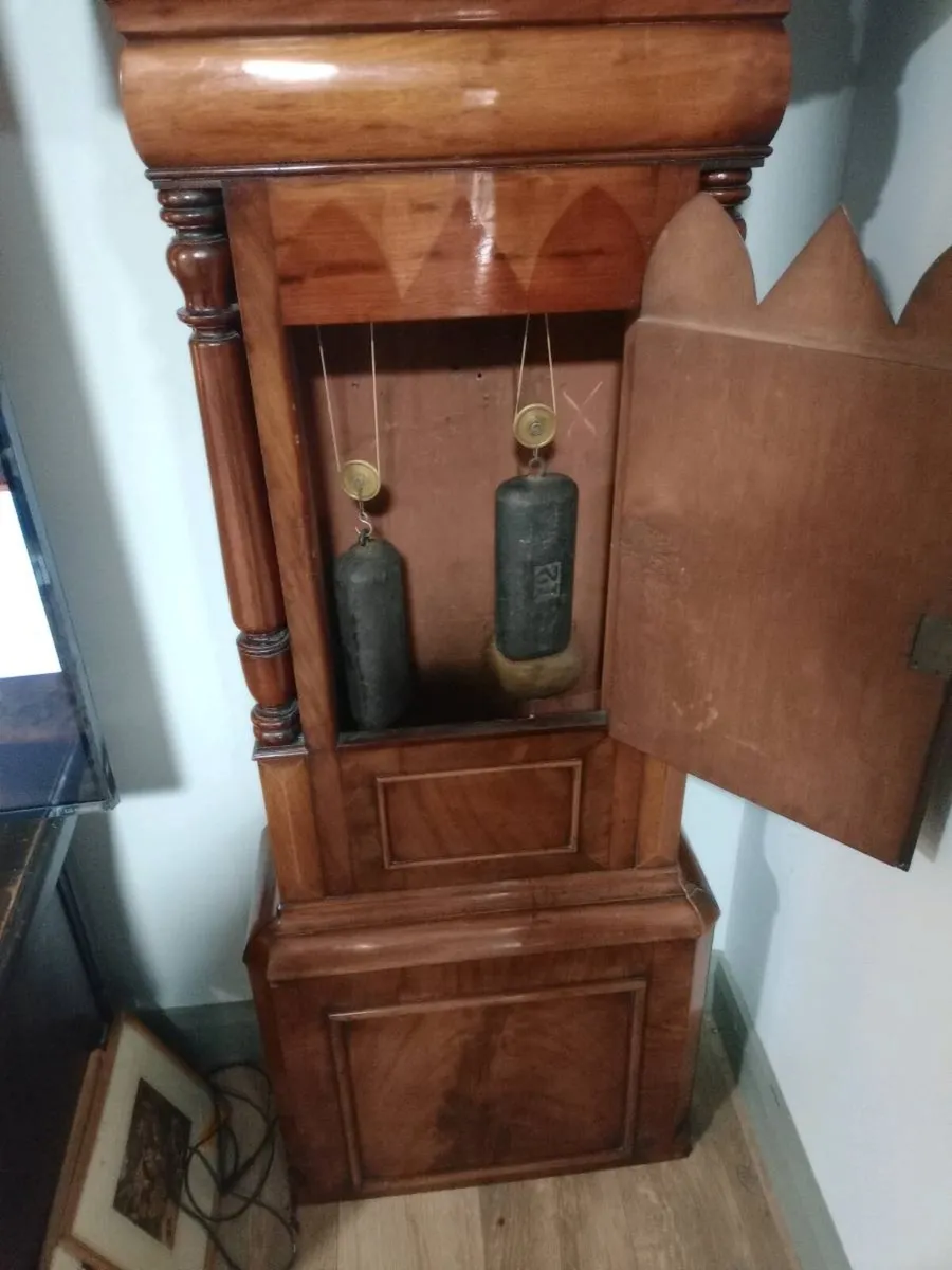 Quality 17th/18th century 8 day Grandfather clocks - Image 3