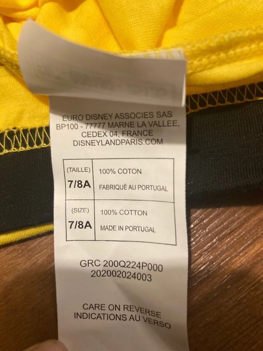 BNWT Disneyland Paris kids T- Shirt - Image 2
