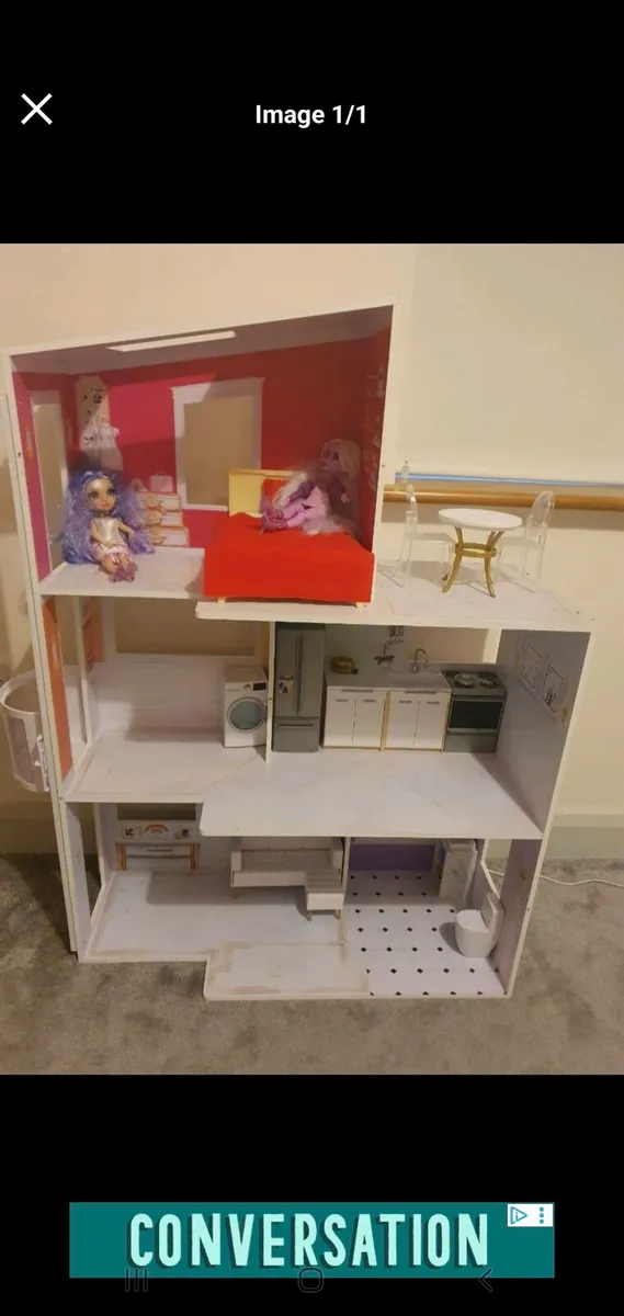 rainbow high dolls house