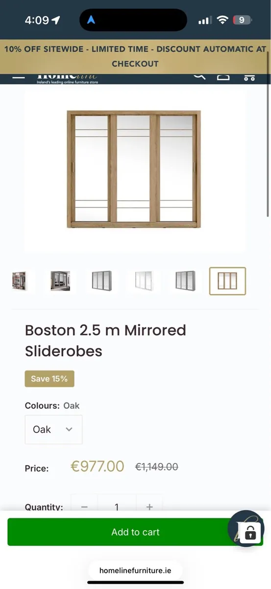 Wardrobe 2.5m - Image 4