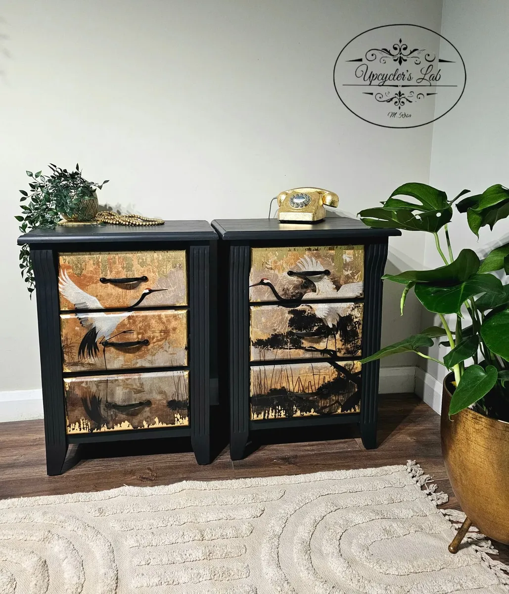 Large Bedside lockers - Image 3