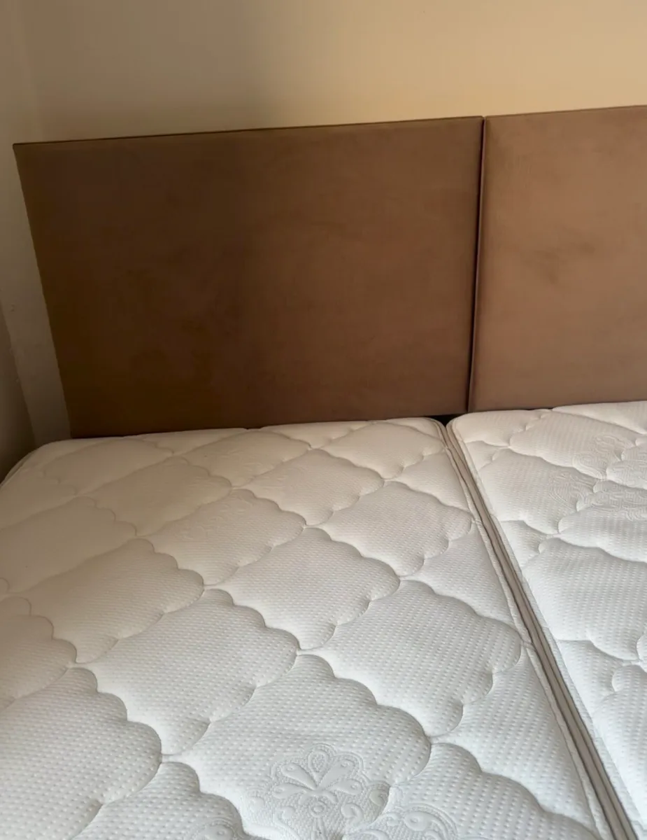 Large x 2 single or zip together double bed - Image 2