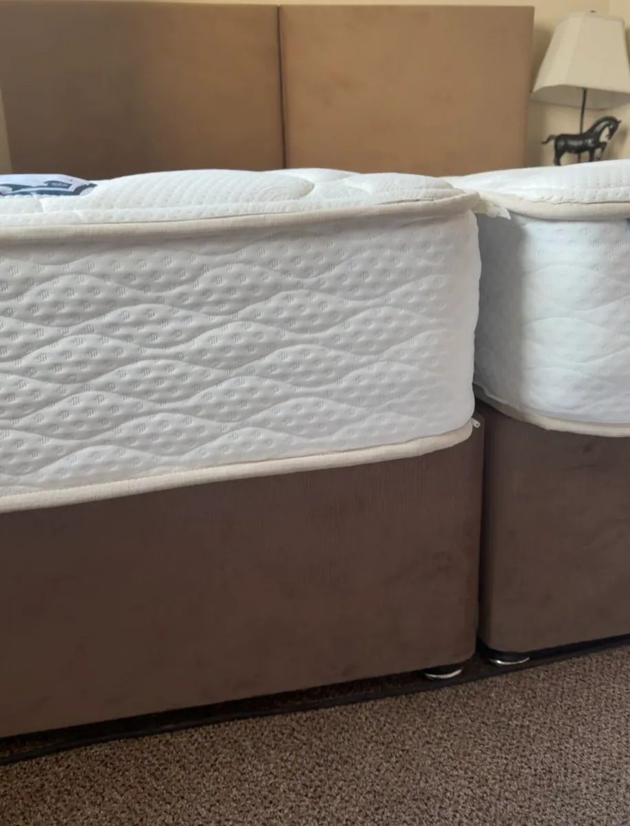 Large x 2 single or zip together double bed - Image 3