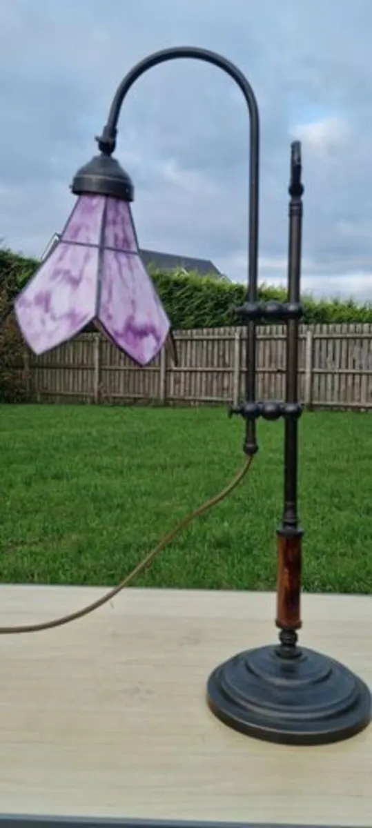 Large brass lamp - Image 3