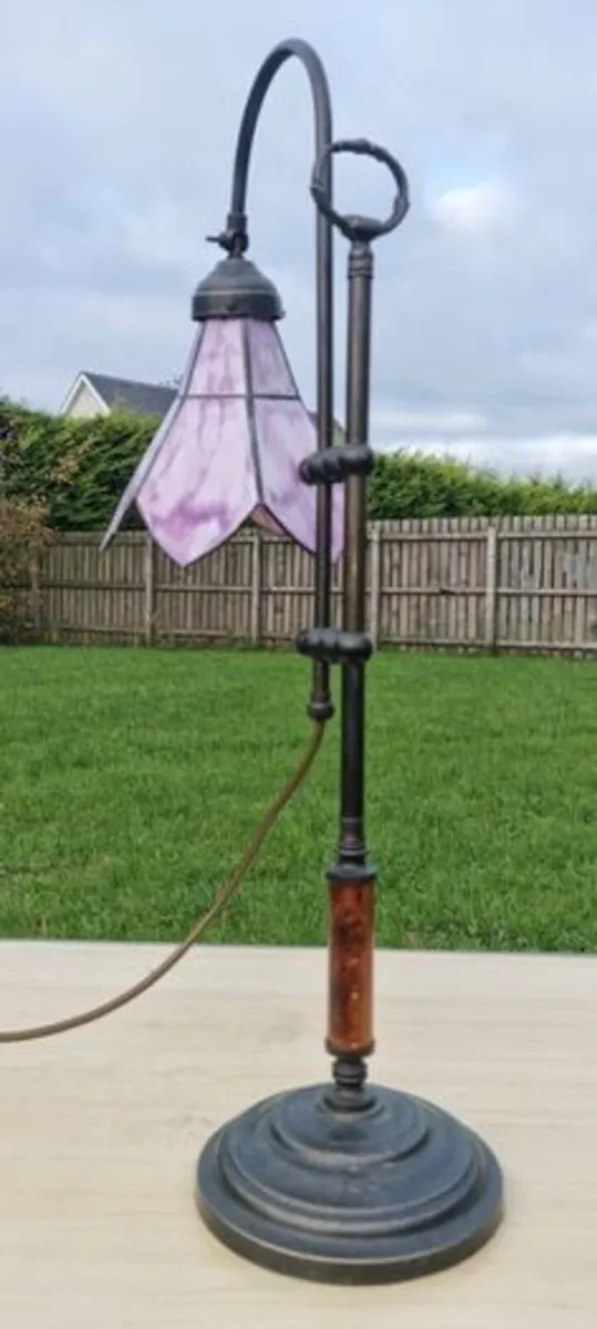 Large brass lamp - Image 4