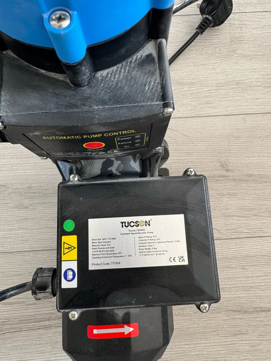 Tucson constant Speed Booster Pump CBP400 - Image 4