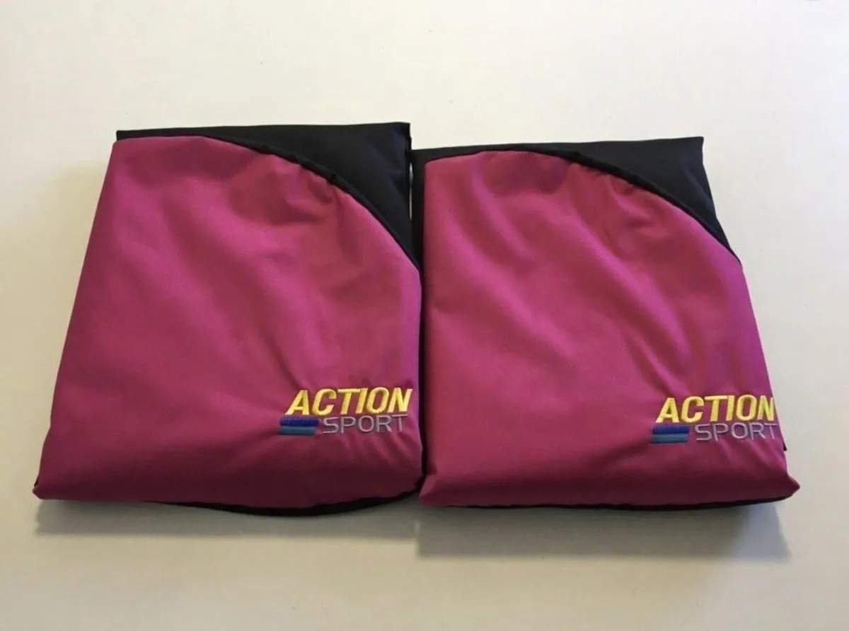 Action Sport Waterproof Seat Covers Pink/Black - Image 1