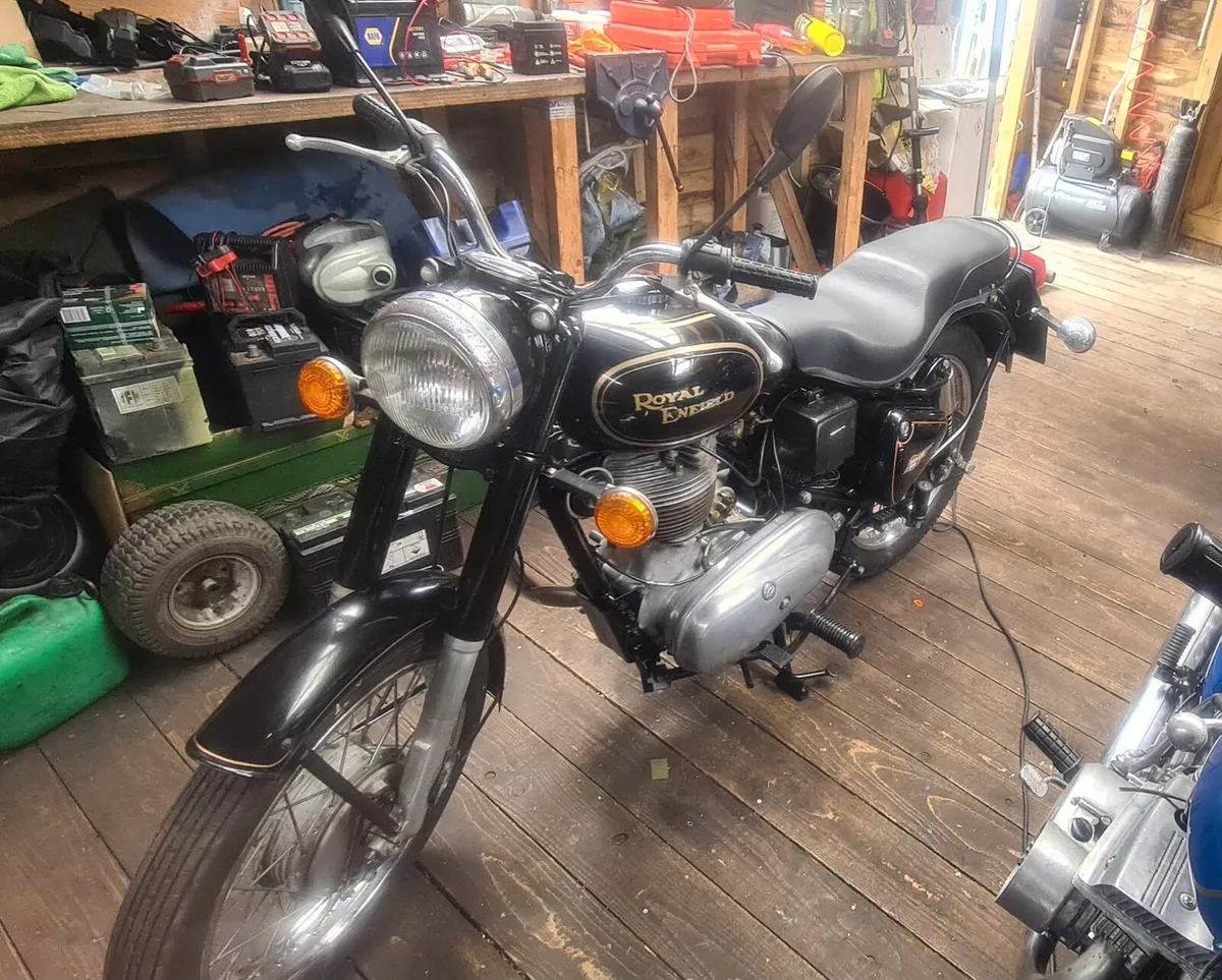 1996 royal enfield 500cc comes with sidecar - Image 1