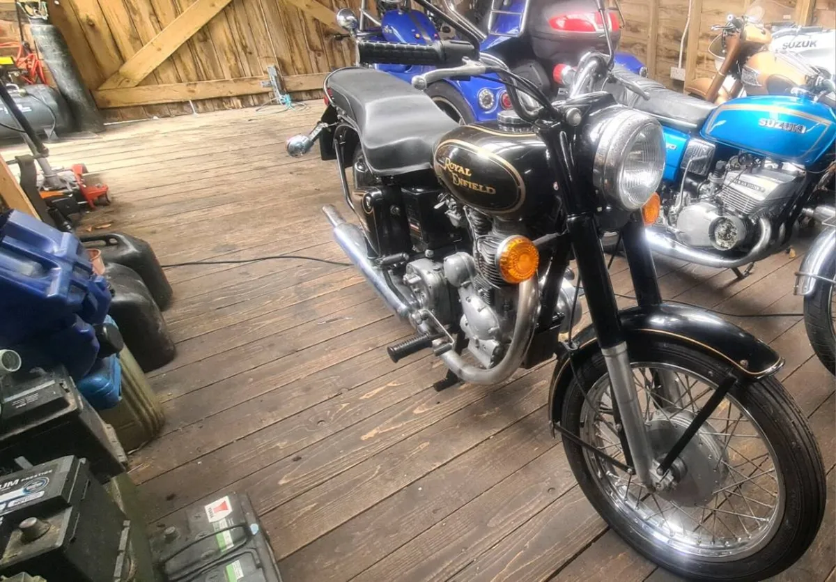 1996 royal enfield 500cc comes with sidecar - Image 2
