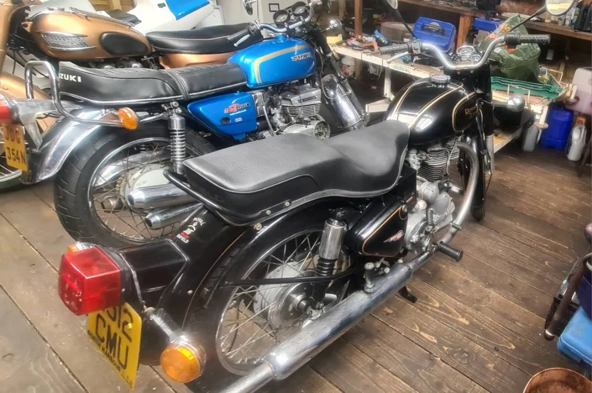 1996 royal enfield 500cc comes with sidecar - Image 4