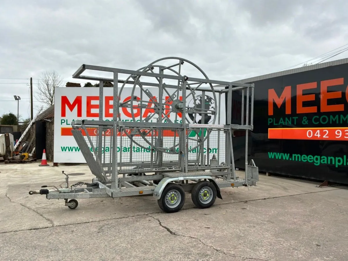 2023 STEVE VICK 180 HEXI PIPE / COIL TRAILER.....7 - Image 1