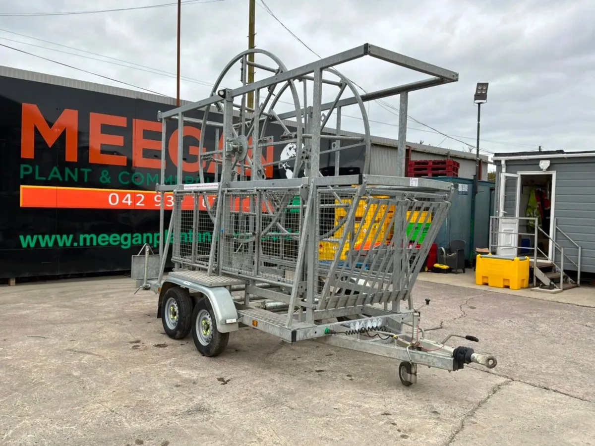 2023 STEVE VICK 180 HEXI PIPE / COIL TRAILER.....7 - Image 3