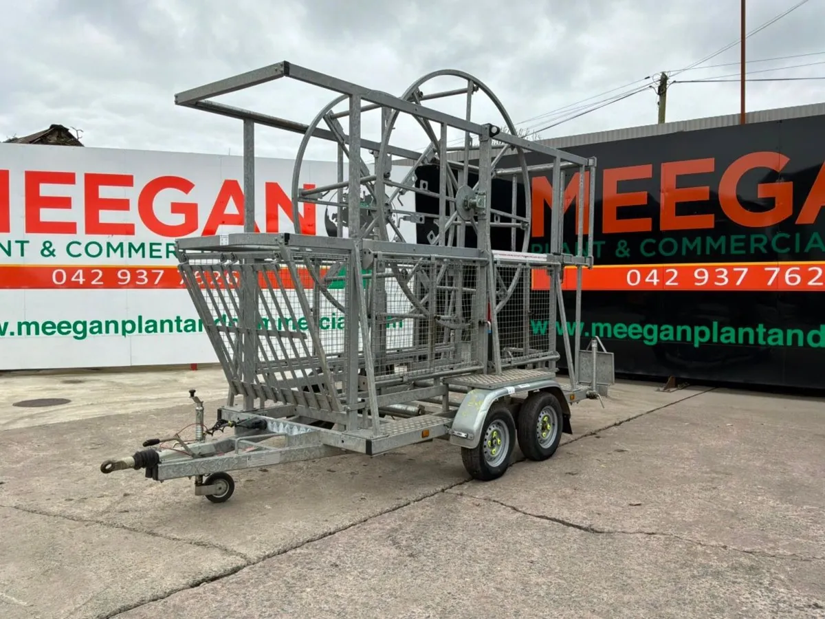 2023 STEVE VICK 180 HEXI PIPE / COIL TRAILER.....7 - Image 4