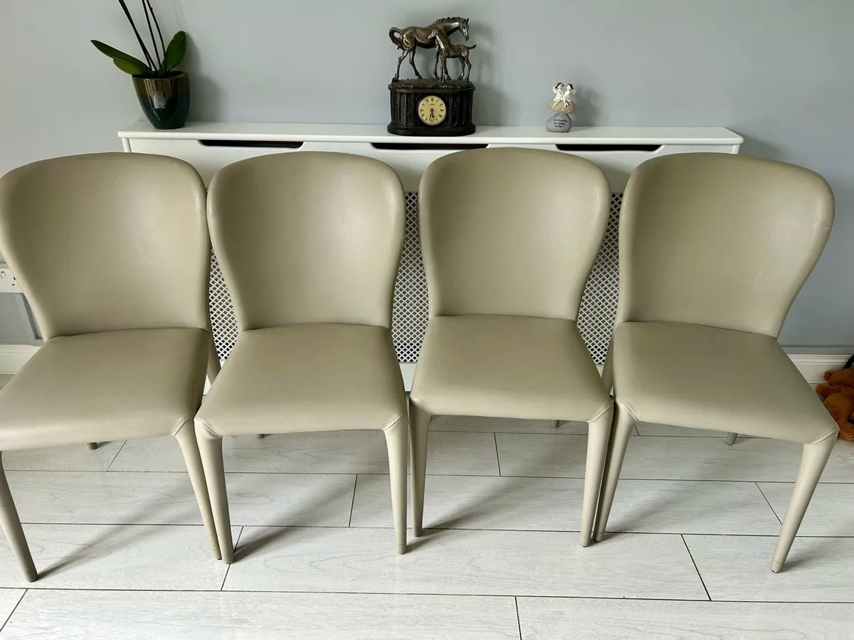 Leather chairs - Image 1