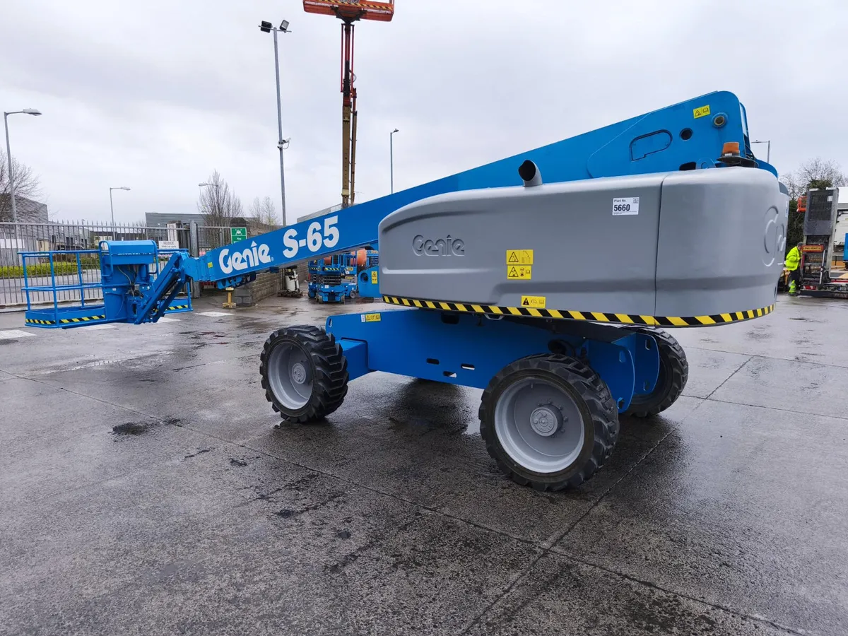 Genie S65 Telescopic Boom - 2014 / New ropes - Image 2