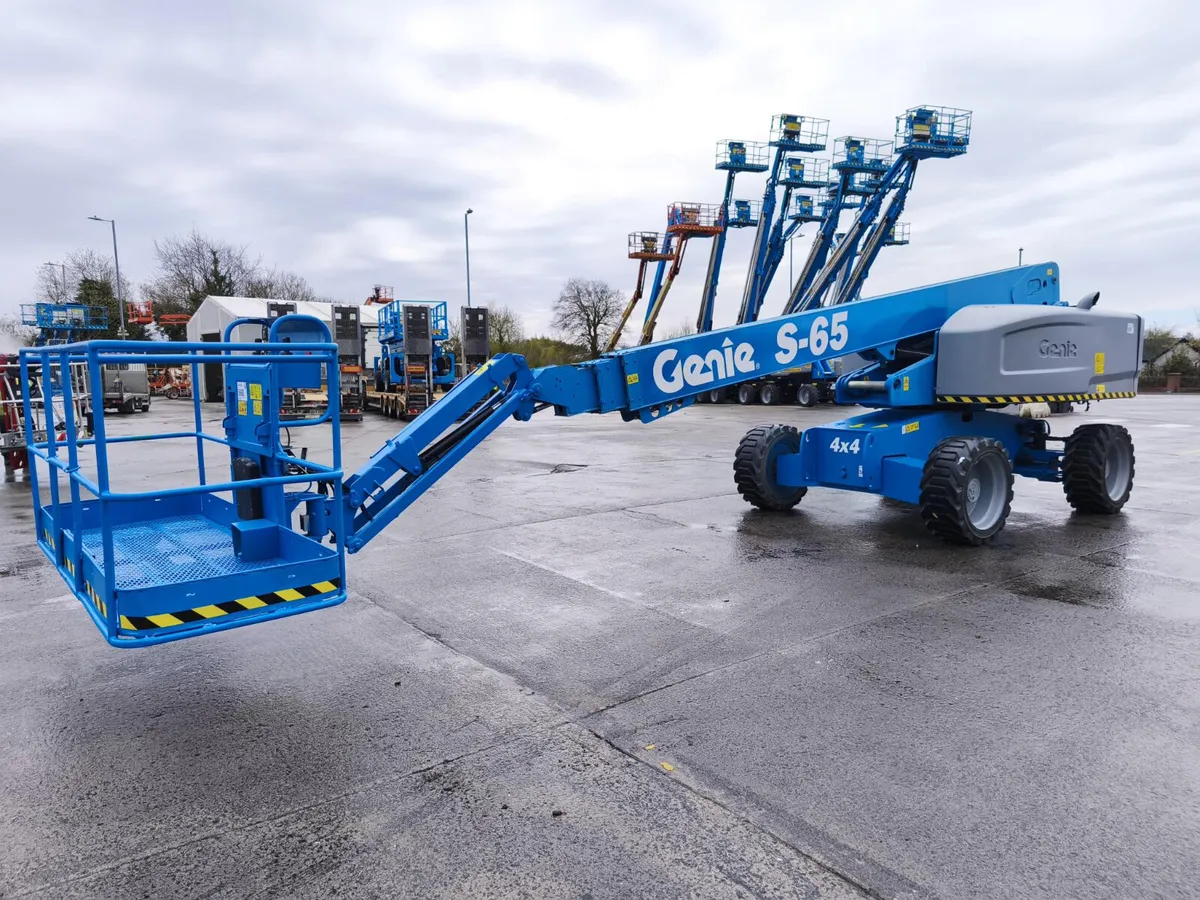 Genie S65 Telescopic Boom - 2014 / New ropes - Image 1