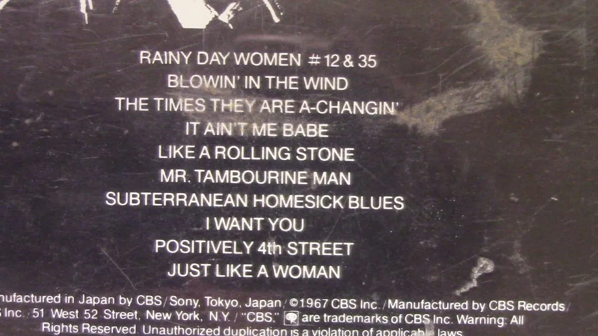 Bob Dylan - Greatest Hits CD - Image 2