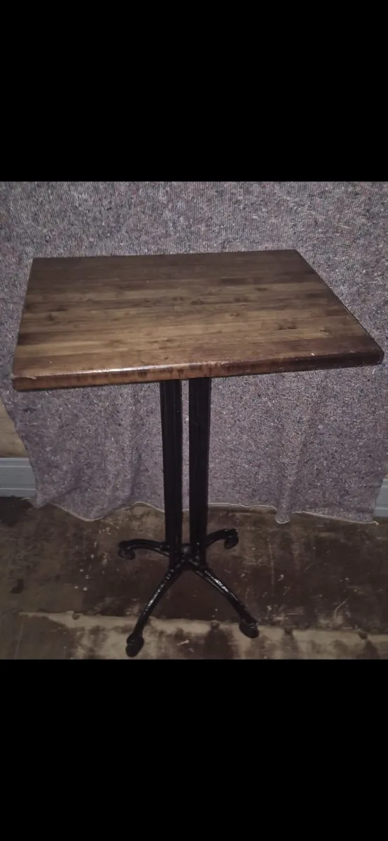 Cast iron tables - Image 3