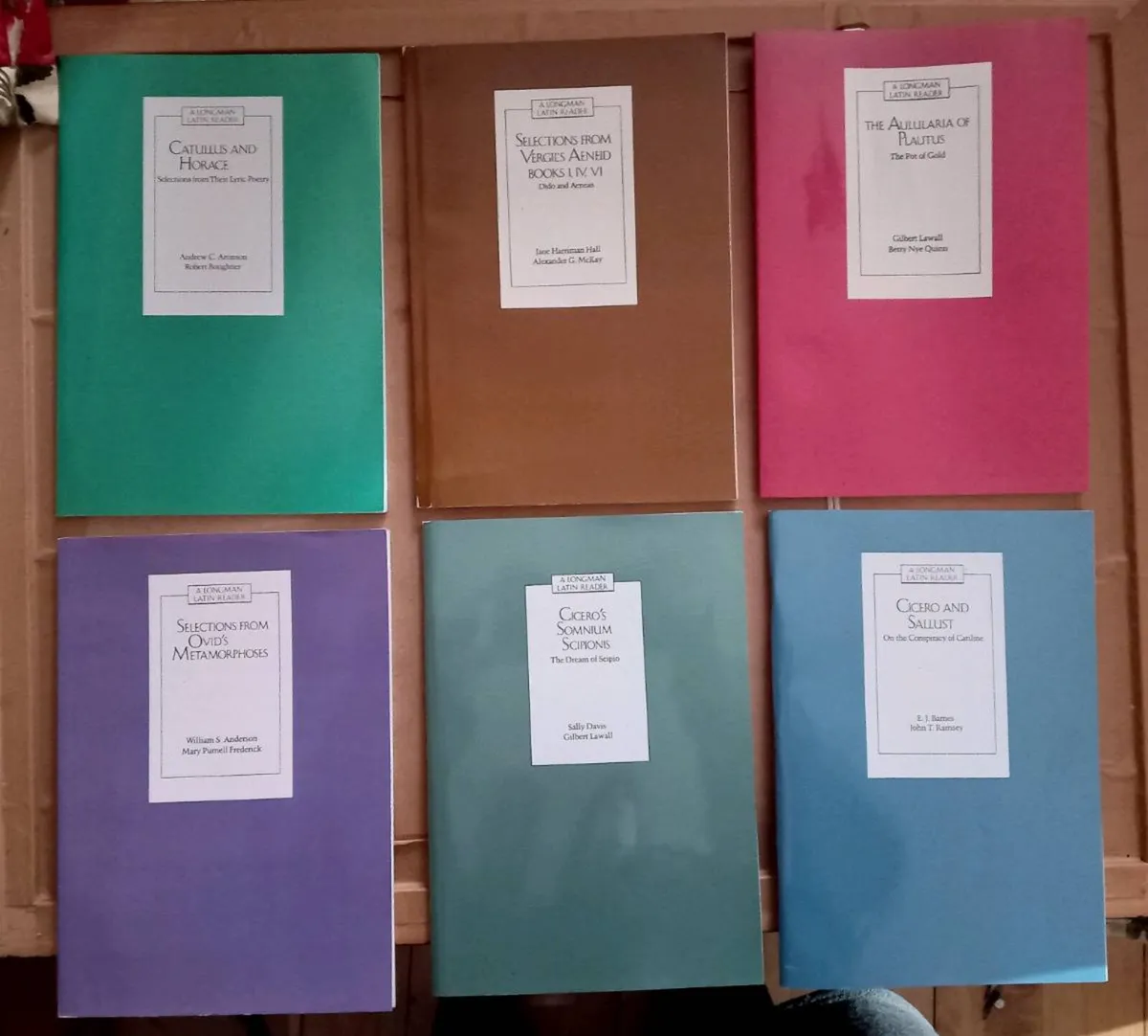 Six Latin Books - Image 1