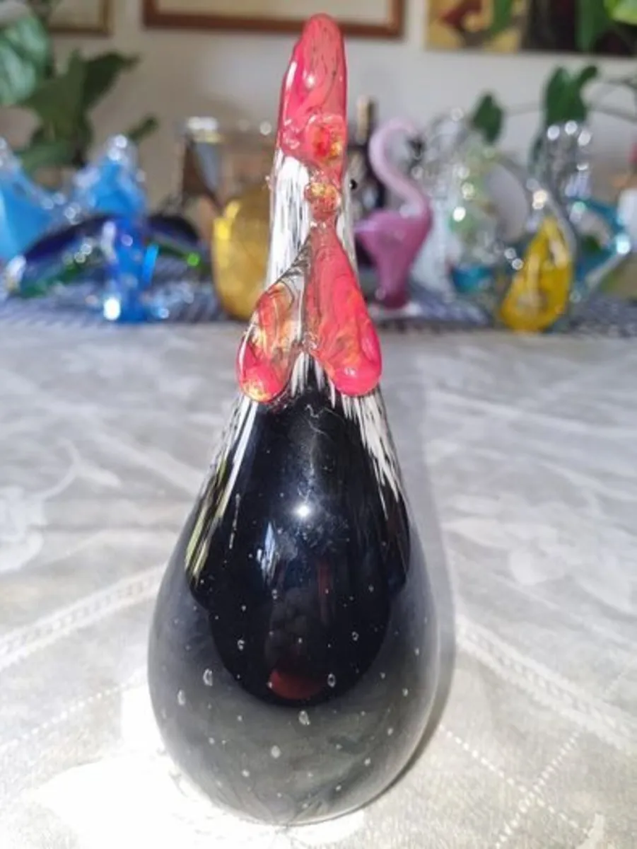 Murano Glass Rooster - Image 3