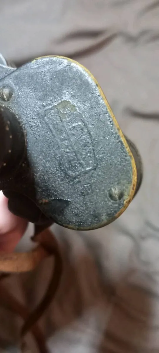 Vintage World War ll Carl Zeiss German Binoculars - Image 3