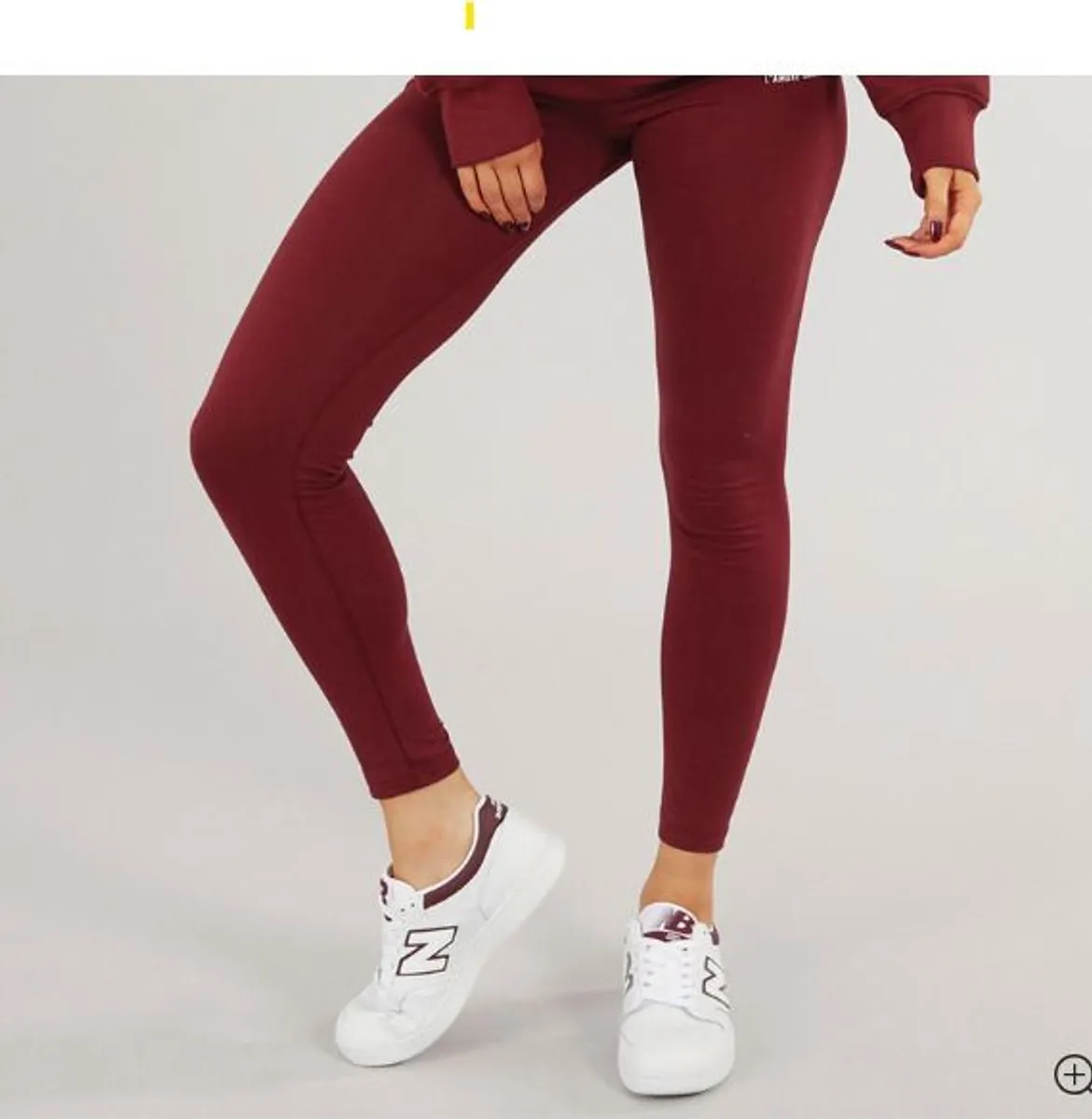 Brand new burgundy leggings size 12 - Image 1