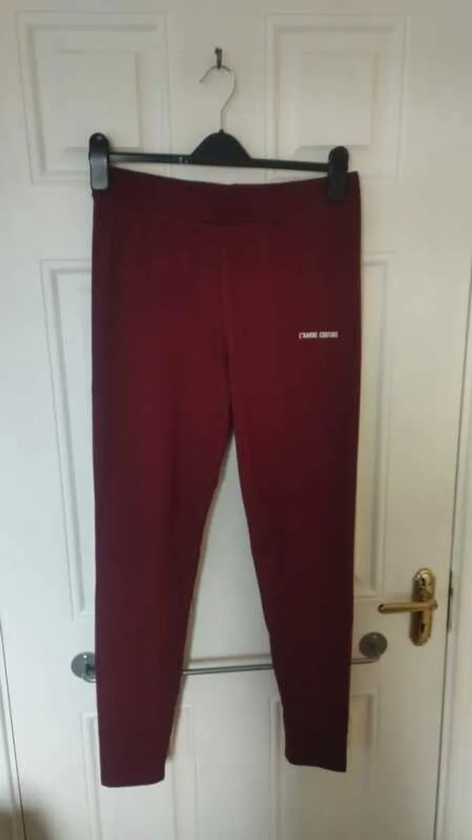 Brand new burgundy leggings size 12 - Image 2