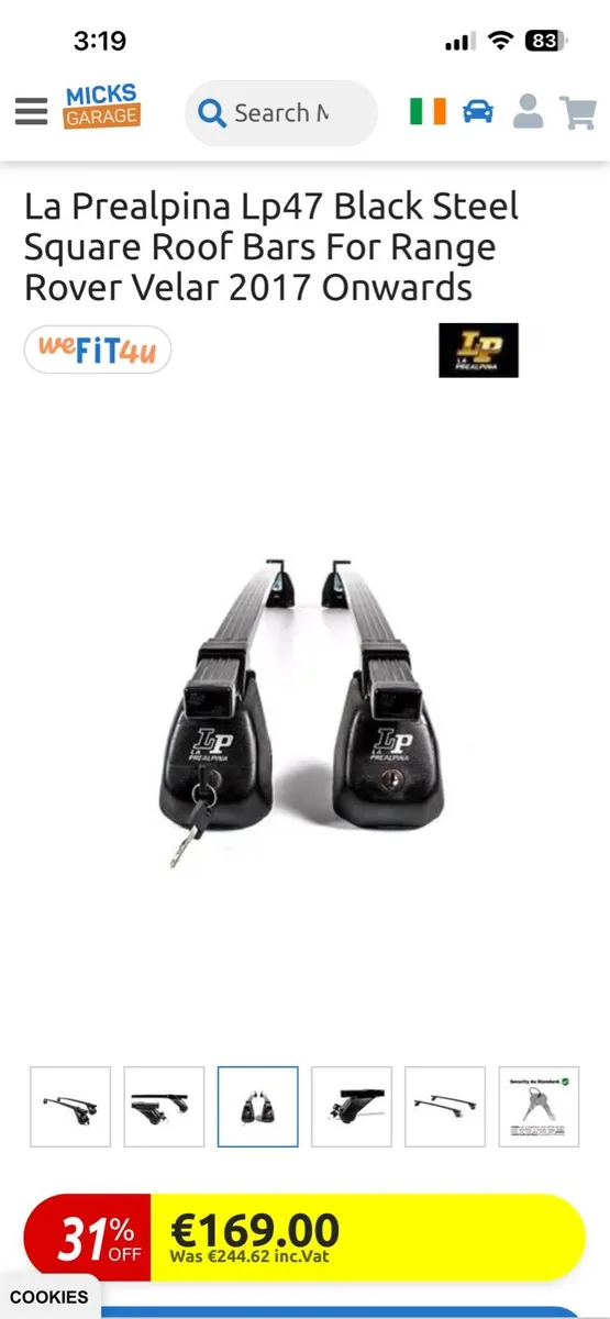 Roof Rack Range Rover Velar - Image 4