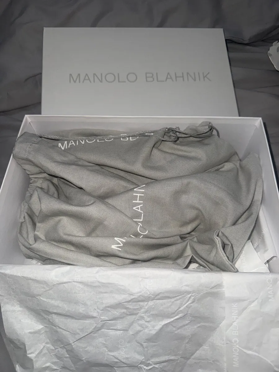 Manolo Blahnik Hangisi 70 shoes - Image 3