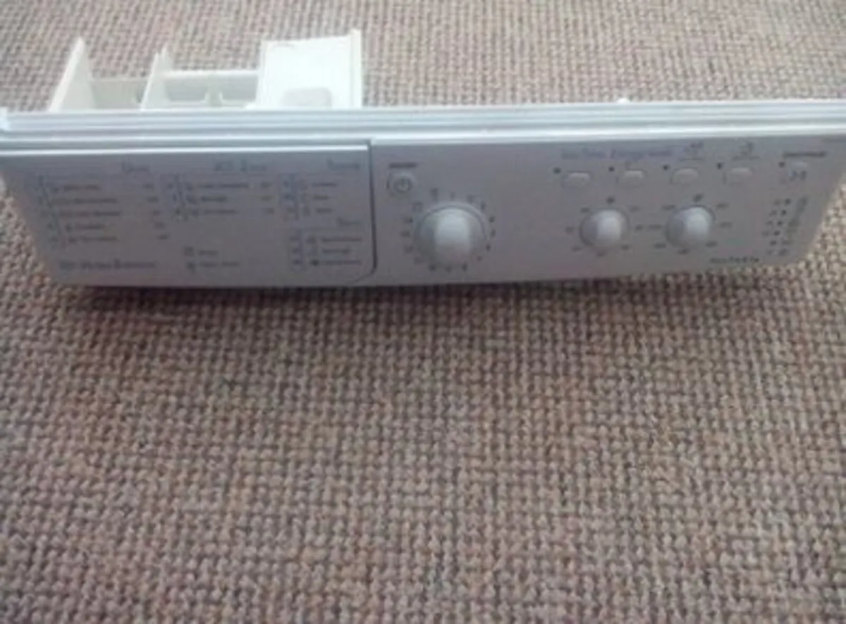 (Free)Washing Machine Front Control Panel.