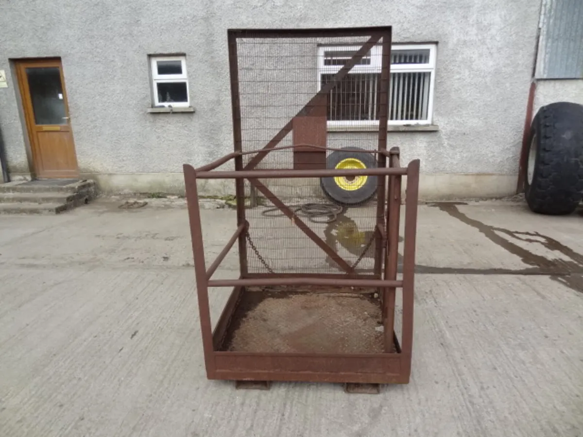 Forklift Man Basket Cage - Image 2