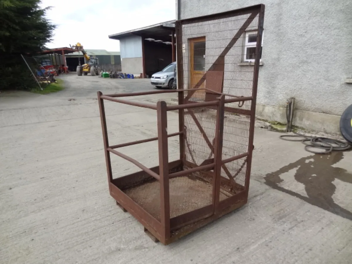 Forklift Man Basket Cage - Image 3