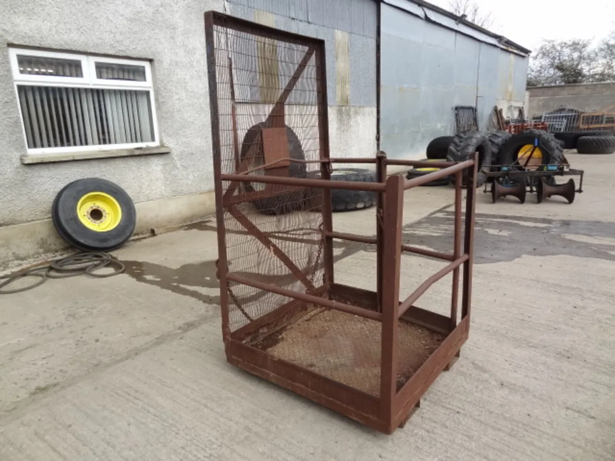 Forklift Man Basket Cage - Image 1