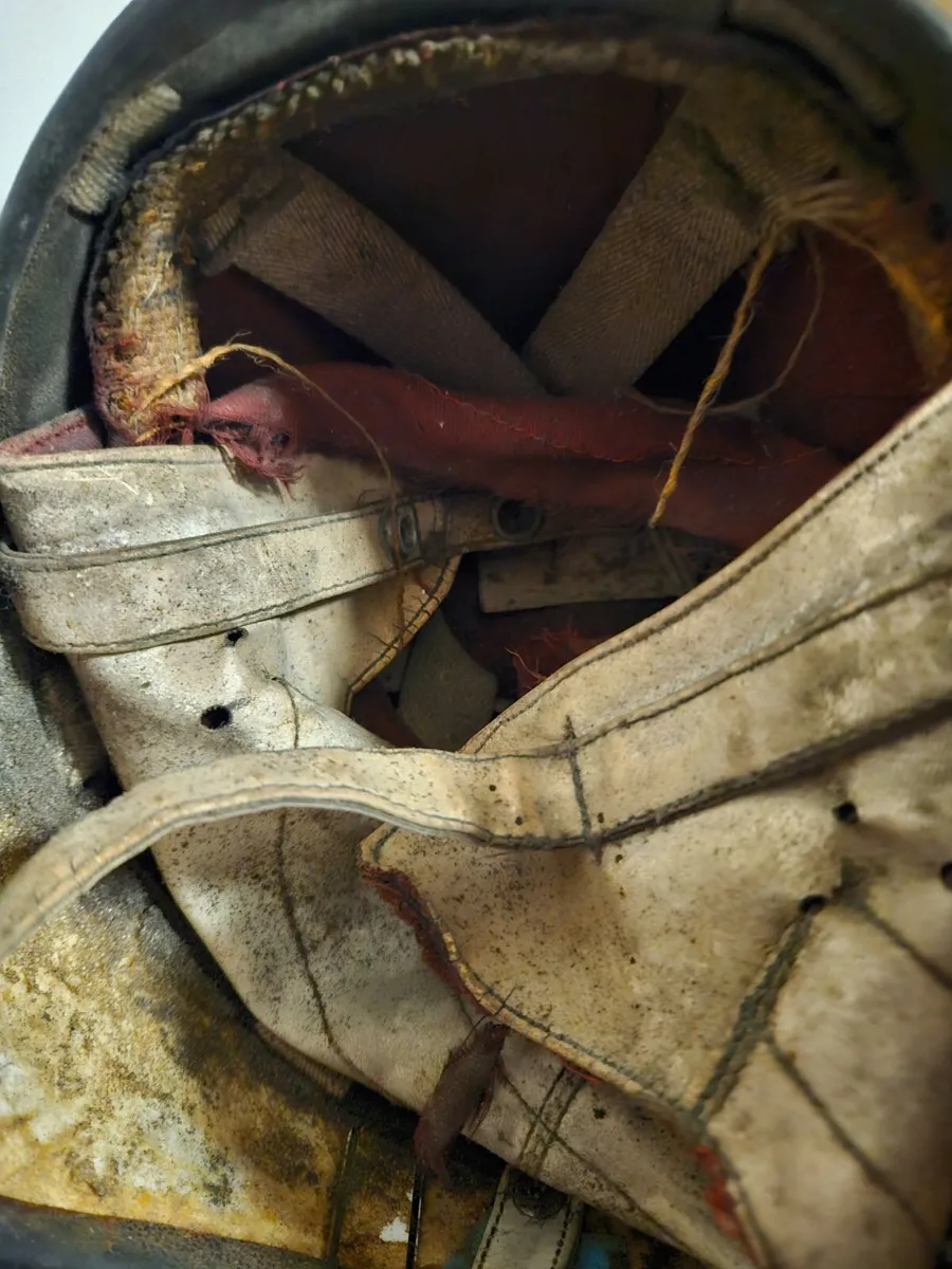 Vintage Motorbike Motor Racing Helmet - Image 2