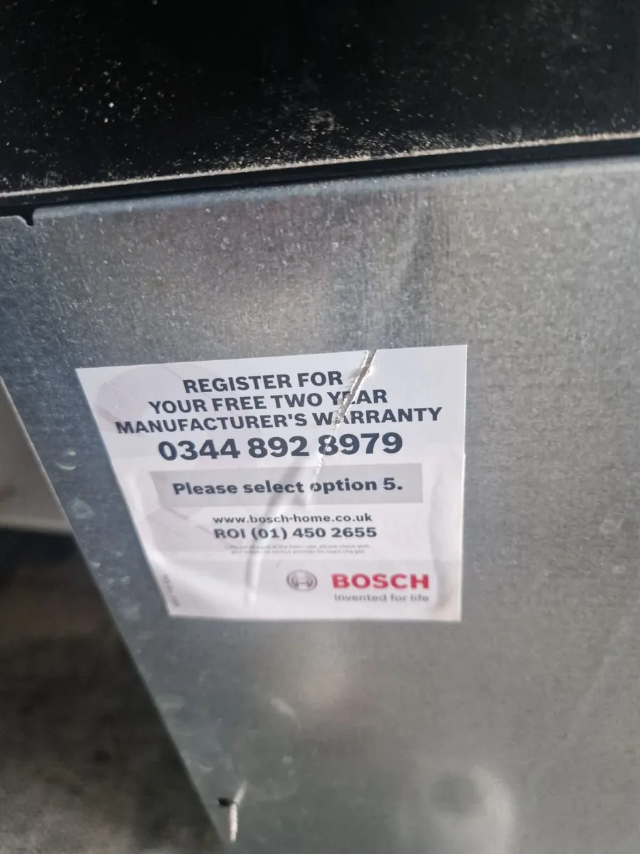Bosch Slimline 45cm Integrated Dishwasher - Image 3