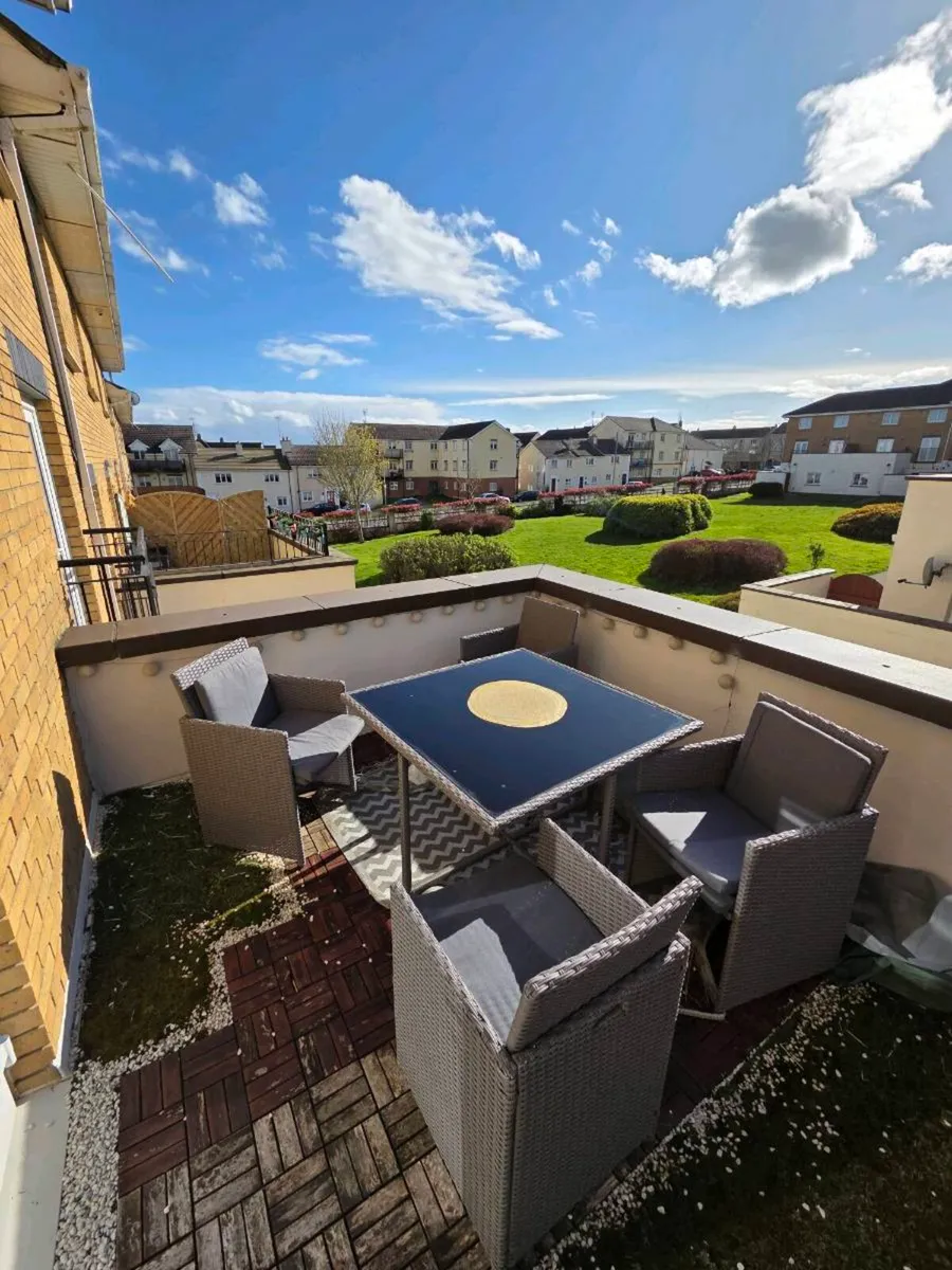 Garden Rattan Dining Set – 4 Seater - Image 2