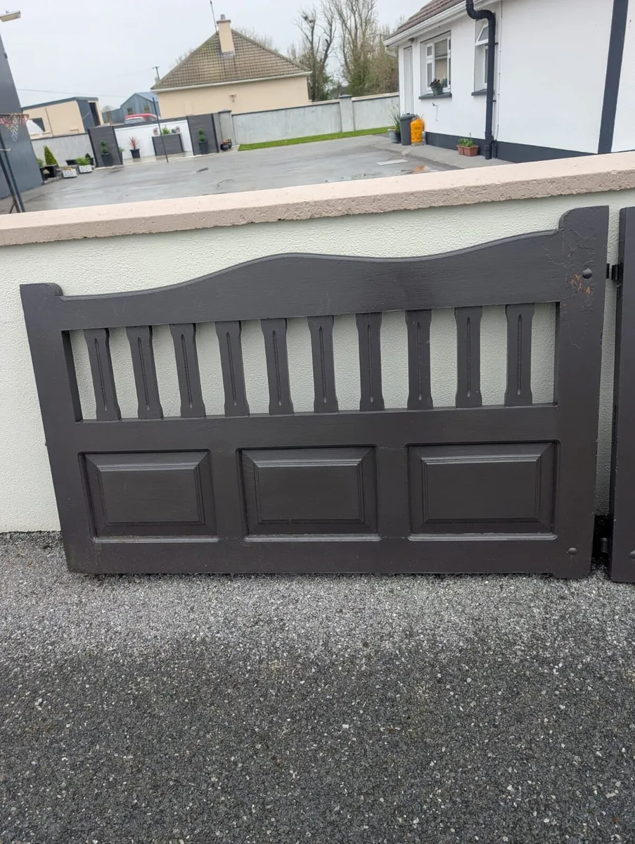 Teak gates - Image 2