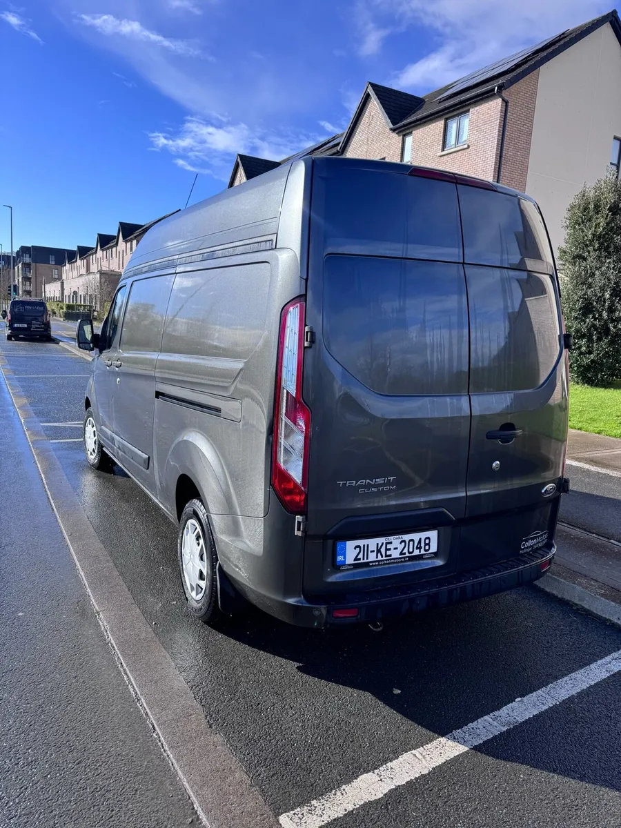 Ford Transit custom. LWB HIGH ROOF TOP SPEC - Image 3