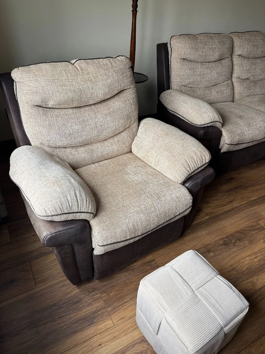 Electric Reclining Couches (2x2 Two Seaters) - Image 4
