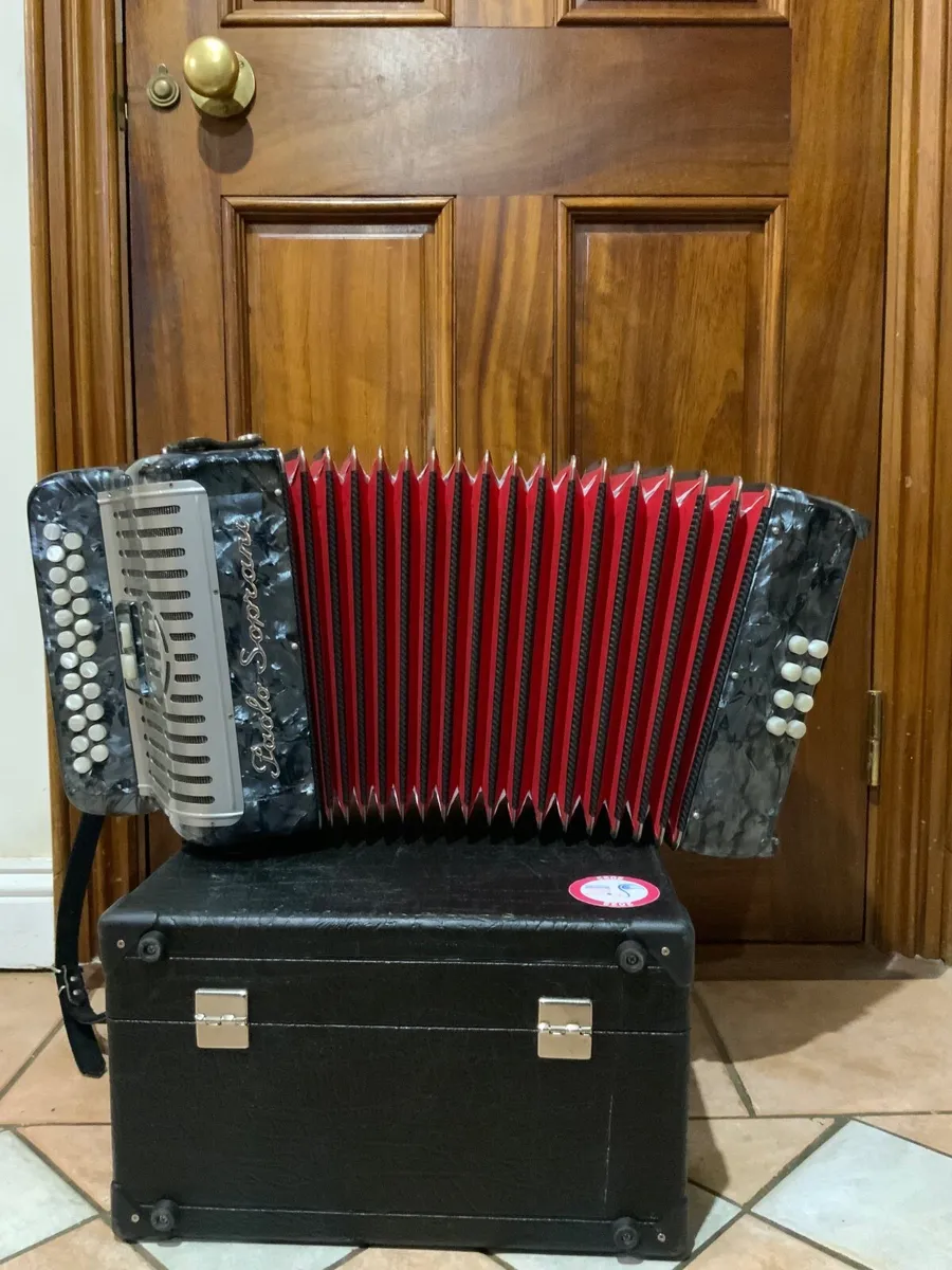 Paolo Soprani button accordion - Jubilee IV grey - Image 2