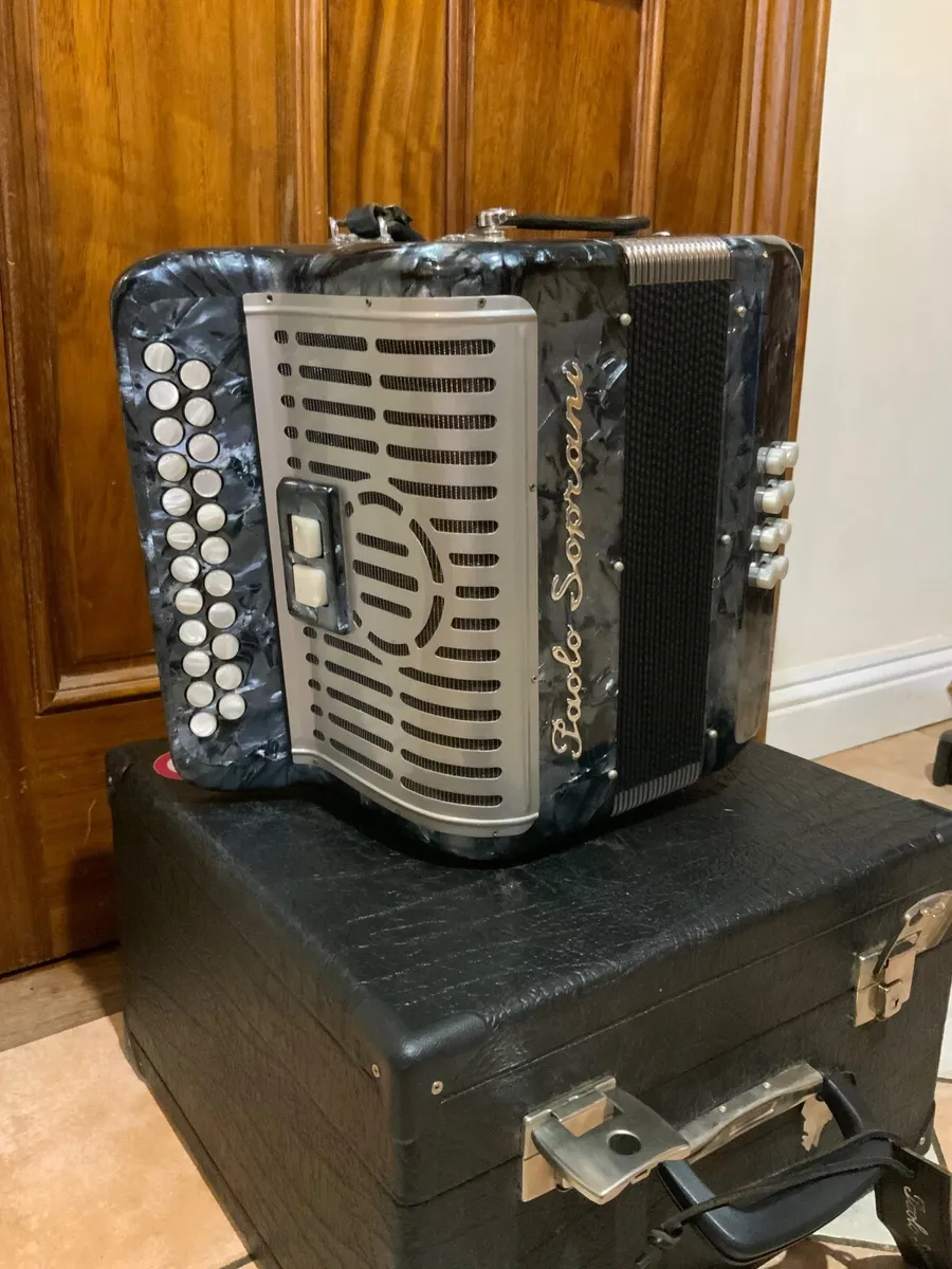 Paolo Soprani button accordion - Jubilee IV grey - Image 3