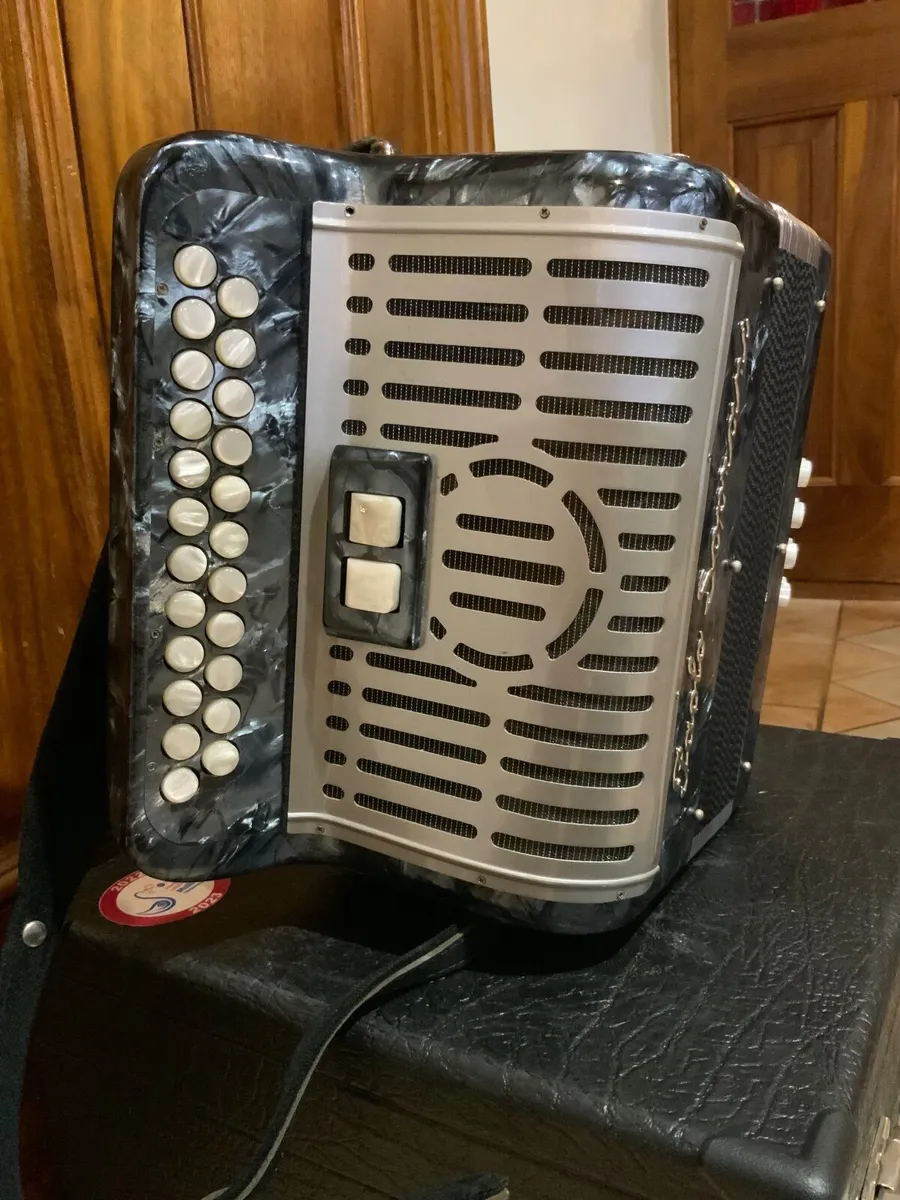 Paolo Soprani button accordion - Jubilee IV grey - Image 4