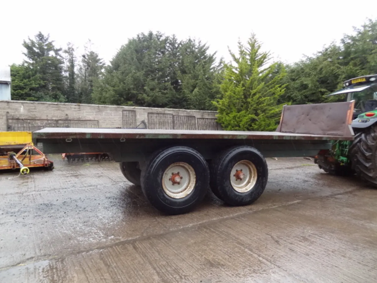 20FT Flat Bale Trailer - Image 2
