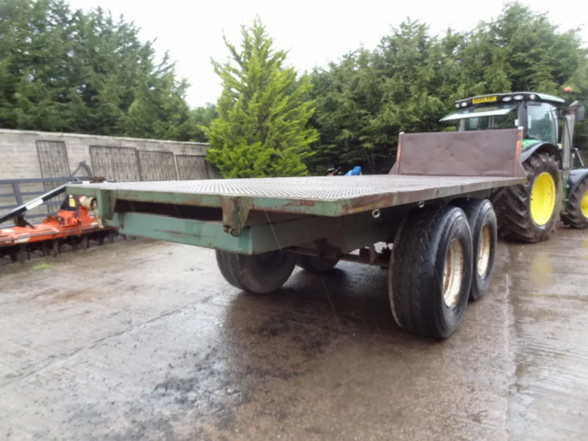 20FT Flat Bale Trailer - Image 3