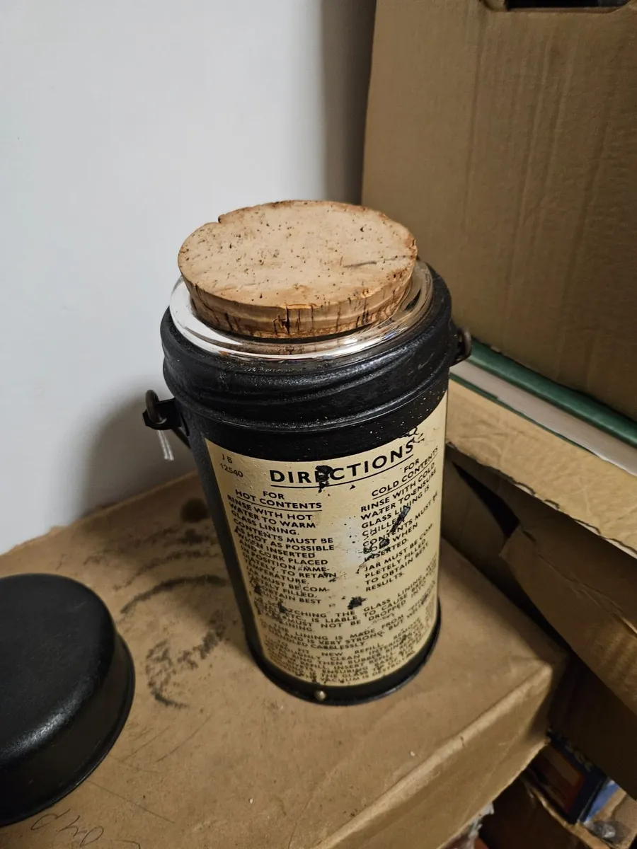 Vintage Military Army Thermos - Image 4