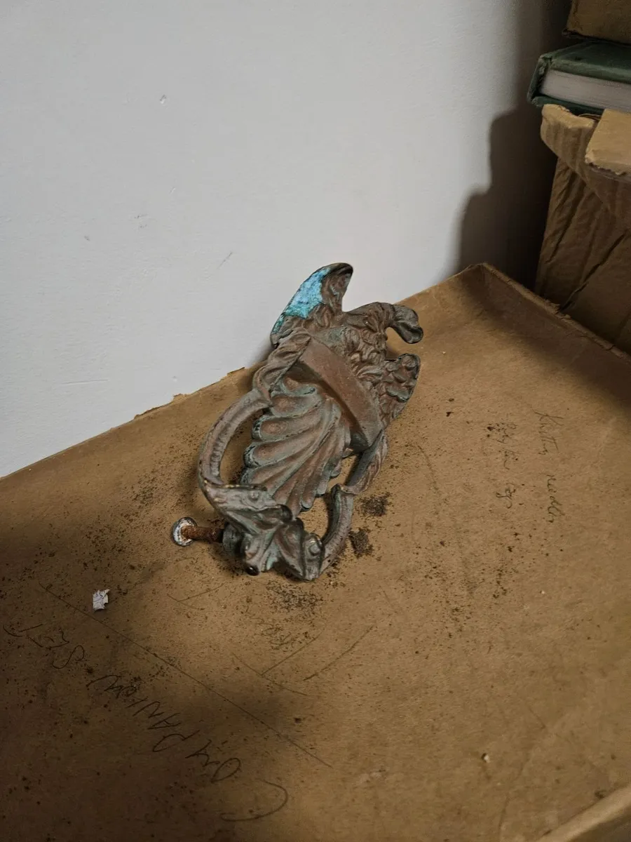 Vintage Cast Door Knocker - Image 3
